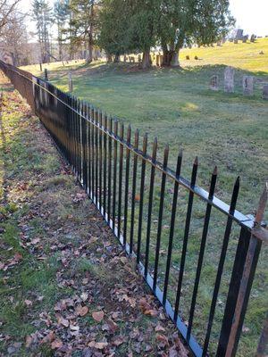 Cemetery fencing