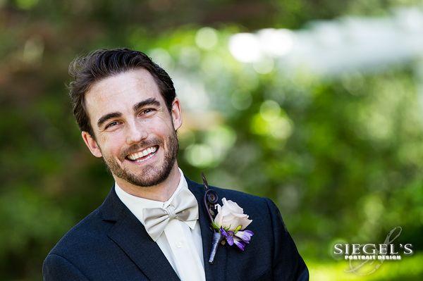 Groom's boutonniere. Photo: Siegel's Portrait Design