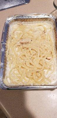 Chicken fettuccine alfredo