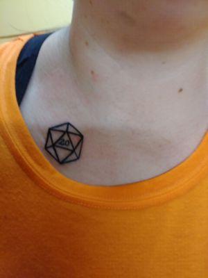 D20 tattoo