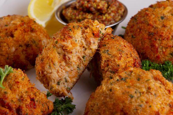 Crab Cakes.