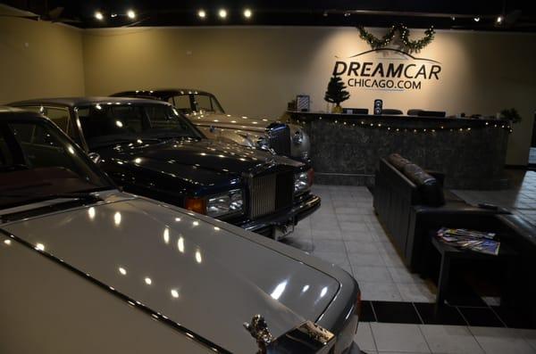 Dream Car Chicago Showroom Front