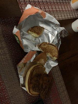 Crispy Chicken Sandwich FAILURE