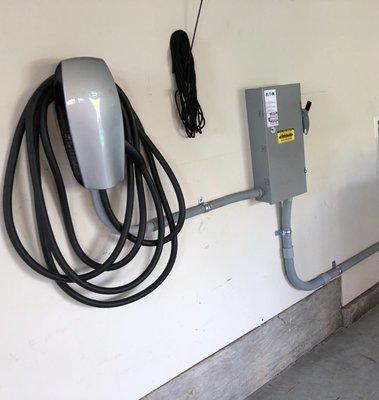 Tesla Car Charging Station