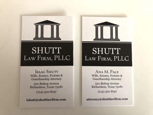 Shutt Law Firm contact information