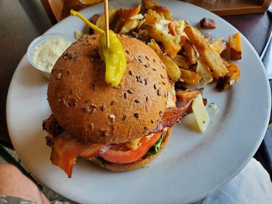 Blackened chicken sandwich