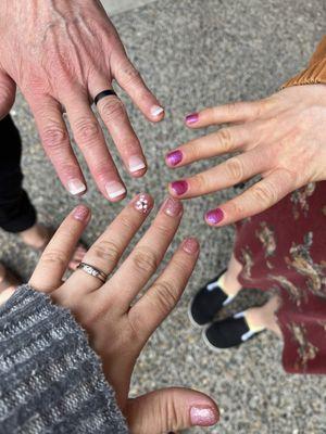 Dip French Manicure, Gel Manicures