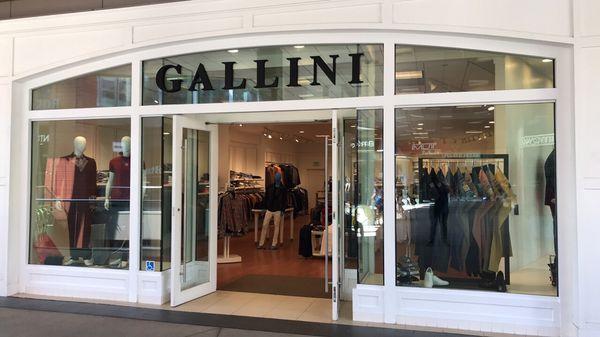 Gallini men's clothing 395 Santa Monica place (2nd floor)