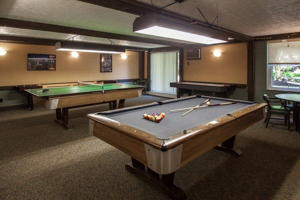 Game room to play with friends.