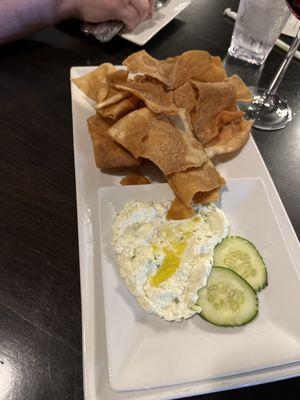 whipped feta dip