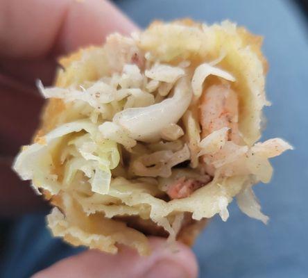 House egg roll (pork and shrimp)