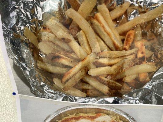 Our fabulous baked fries !!!