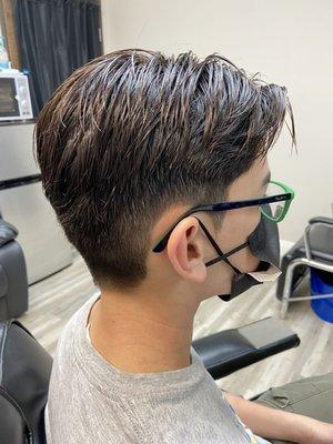 Boy's undercut