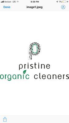 Pristine Organic Cleaners  Hypoallergenic and plant based detergent. Non-carcinogenic dry cleaning solvent.