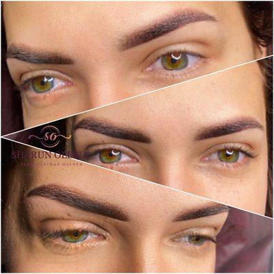 Permanent makeup eyebrows