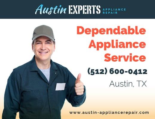 Dependable Appliance Service
 http://www.austin-appliancerepair.com