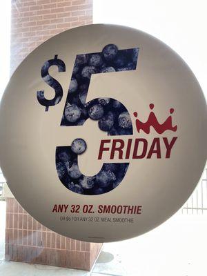 Smoothie King: Friday