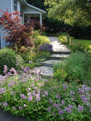 Full landscapes are easier to maintain--no weeds!