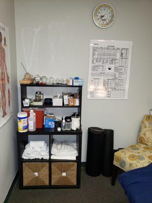 One of our 3 treatment rooms