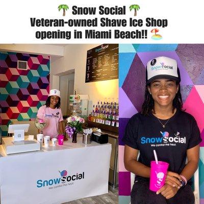 Come check out our shop! The young owner, Akyah, is a U.S. Military Veteran!