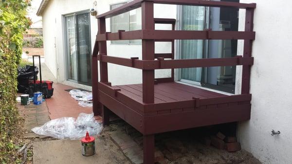 After  larger Deck