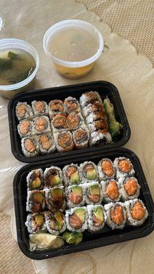 3 Roll Lunch Special