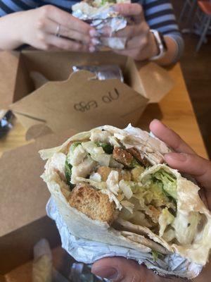 Grilled Chicken Caesar Wrap