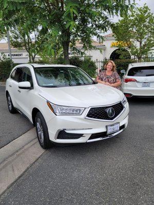 I'm happy with my choice - a classy 2019 Acura MDX!