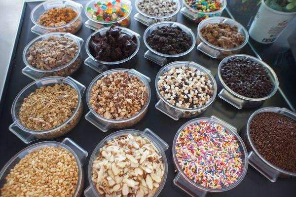 Try some of our delicious toppings!