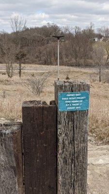 Osprey nest.