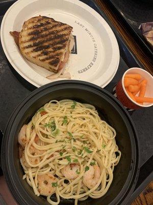 Club Panini Shrimp Scampi Linguine