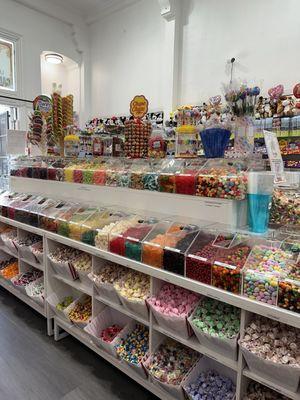 Salt water taffy and gummy candy