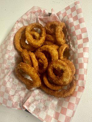 Golden Crispy Fried Onion Rings