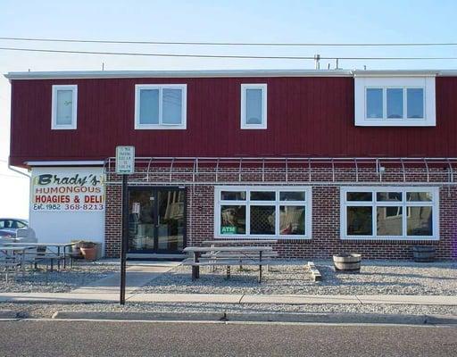 Brady's Hoagie Dock Fried Chicken Cheese steaks deli avalon NJ Facing west on 6740 Ocean Drive