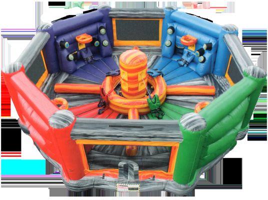 New in 2018 - Galaxy of Games, three great games in one inflatable game rental