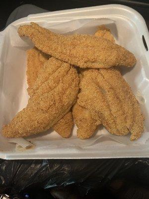 Catfish was good and fresh..