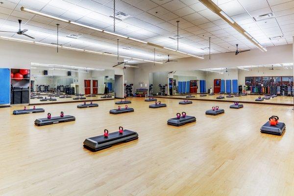 Unlimited Group Fitness classes! Classes include Les Mills™, Zumba®, Pilates Barre, aqua, yoga, cycle, Tai Chi & much more.