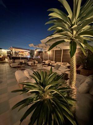 rooftop lounge