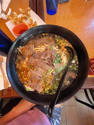 N2. Lan Zhou Spicy Beef Noodle Soup