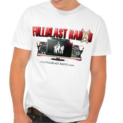 Fullblast Radio Web logo T Shirt