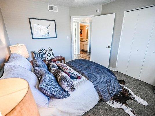 Bedroom at Dakota Canyon Apartments