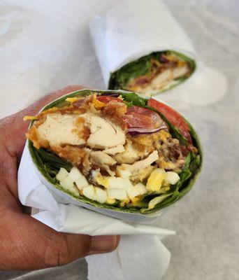 Very tasty Crispy Chicken Wrap.