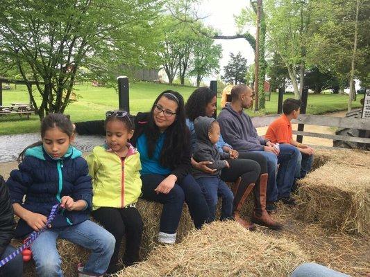 Adventures at the Farm--class field trip to Montpelier Farm.