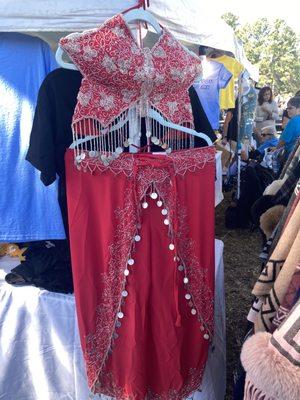 Belly dancer outfit.