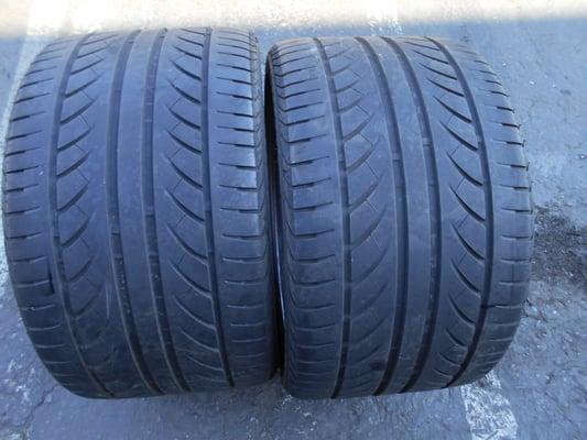 Save big on brand name used performance tires.