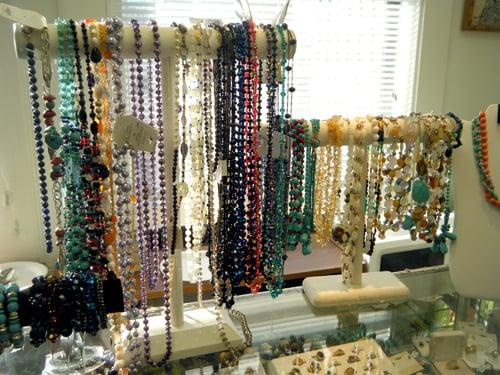 If you're looking for hand-beaded or a special order of semi-precious stones, contact us.