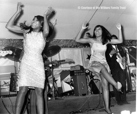 Tina Turner performing in Memphis