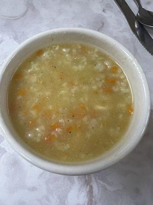 Chicken rice soup