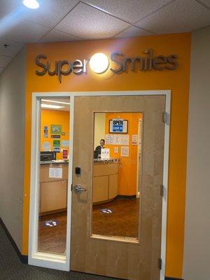 Super smiles front door