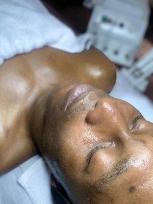 Men's facial